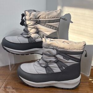 Lands End Women's Two-Tone Winter Boots